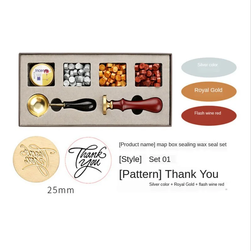 DIY Stamps Wax Seal Box Kit De - Wax Seal Stamp Set recensie en prijs