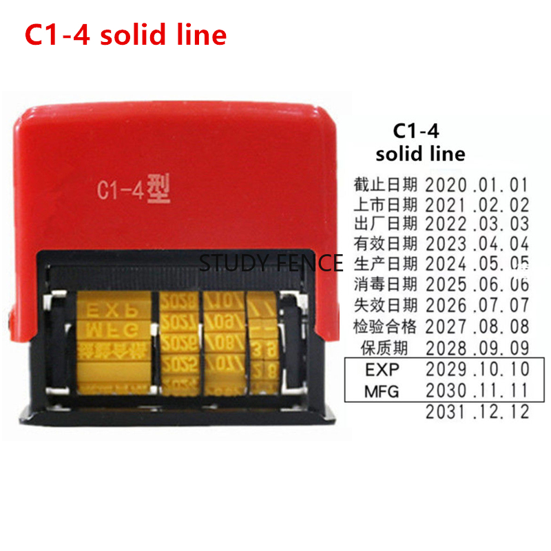Self printed date stamp factor - Rubber Date Stamp recensie en prijs
