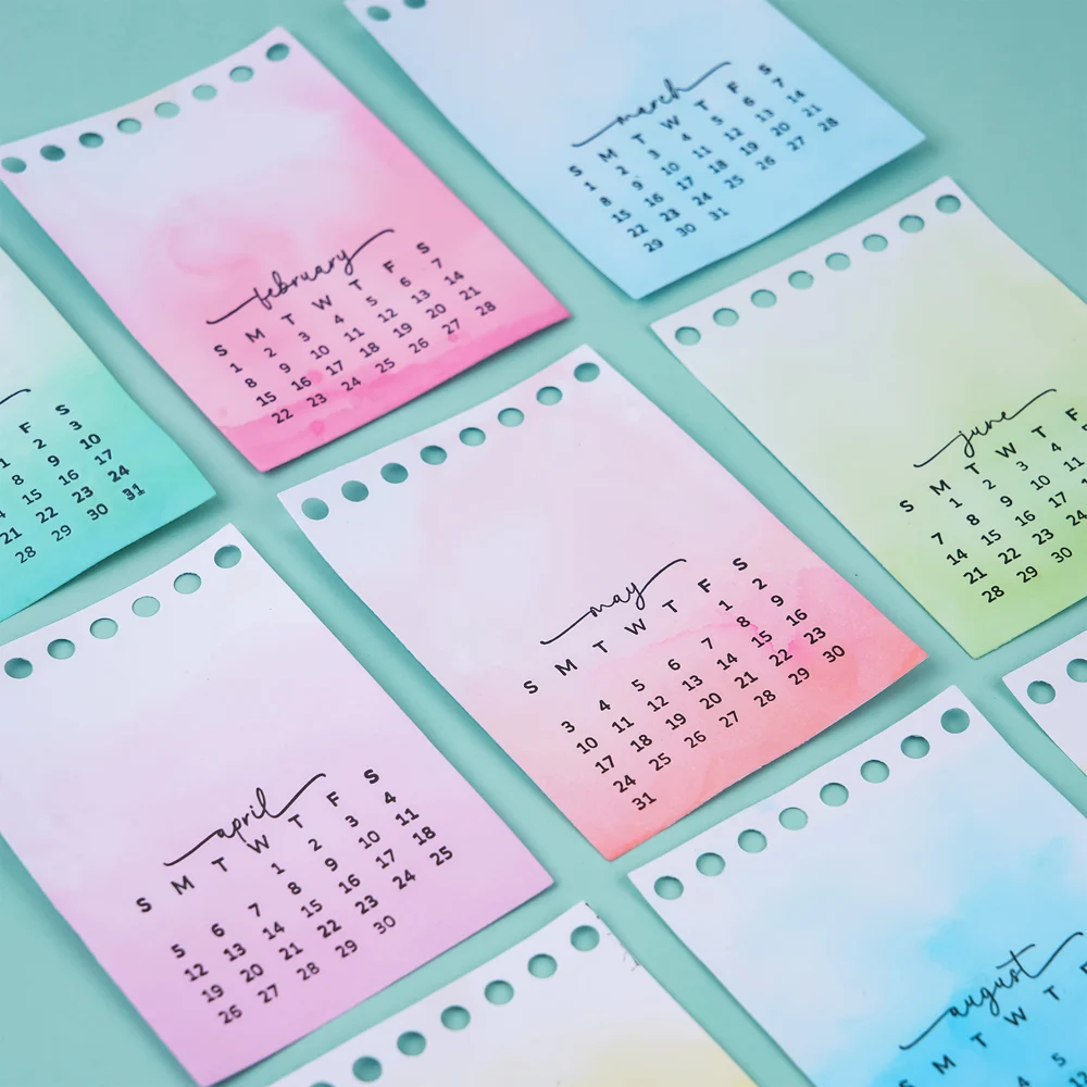 Calendar Date 2026 Clear Stamp - Rubber Date Stamp recensie en prijs