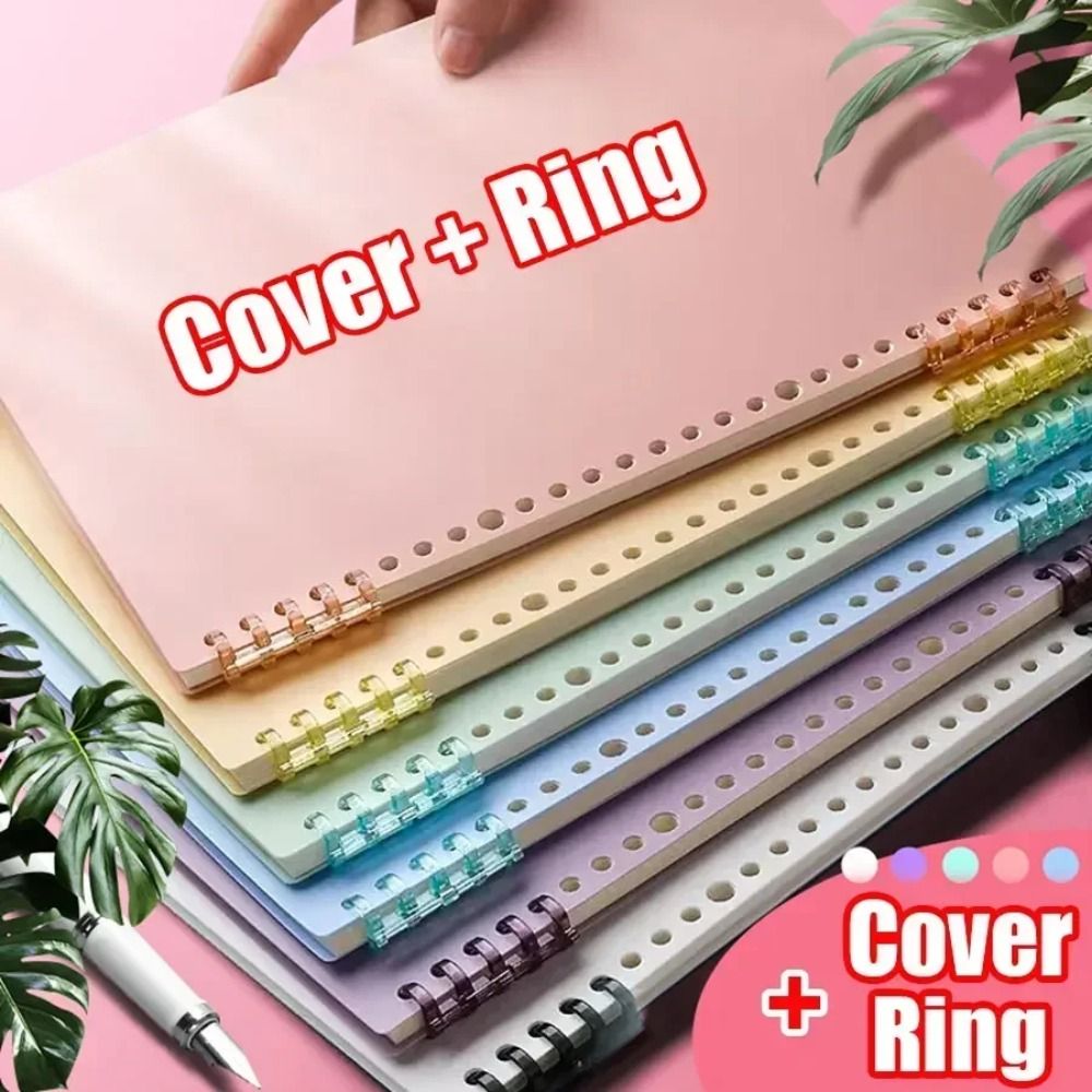 4Pcs PP Loose-leaf Book Cover  - Binder A4 Lever recensie en prijs