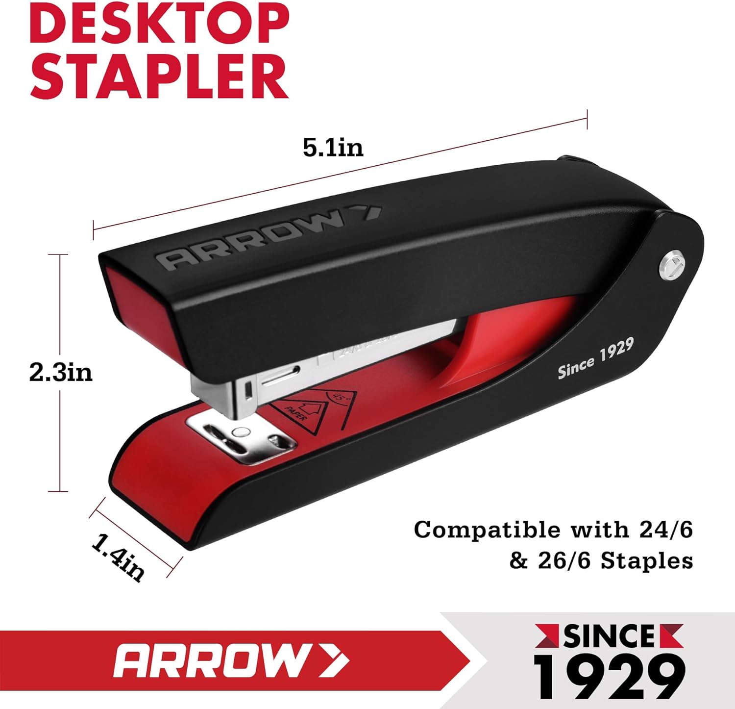 Arrow Office Stapler Set, 25 S - Stapler Half Strip recensie en prijs