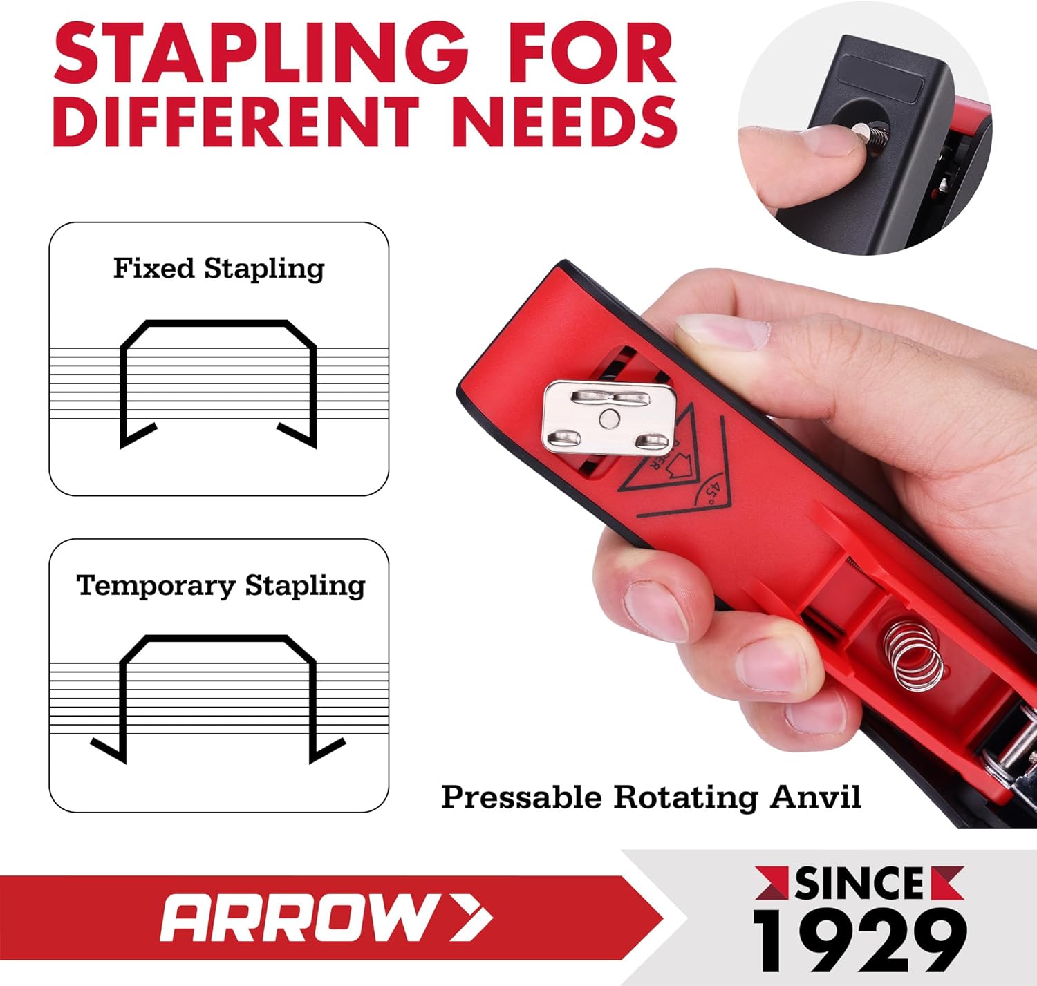 Arrow Office Stapler Set, 25 S - Stapler Half Strip recensie en prijs