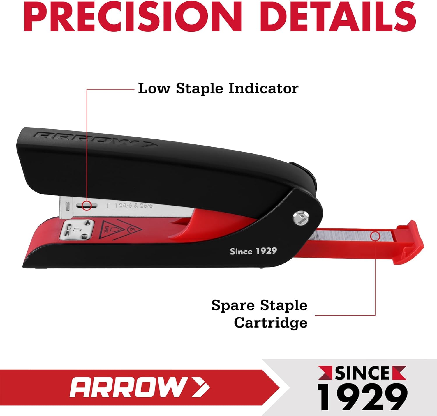 Arrow Office Stapler Set, 25 S - Stapler Half Strip recensie en prijs