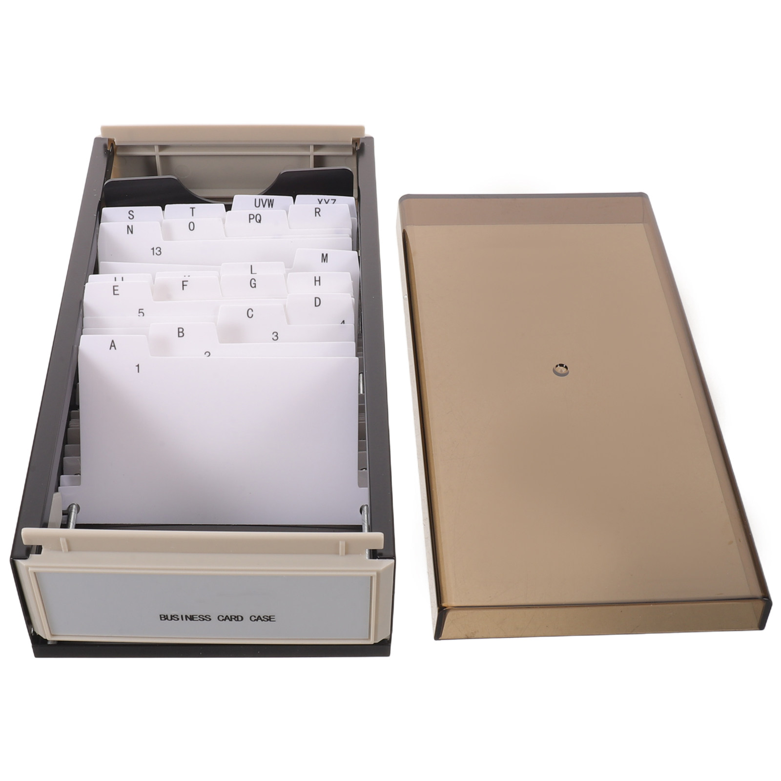 Business Card File Organizer L - Card Index Box recensie en prijs