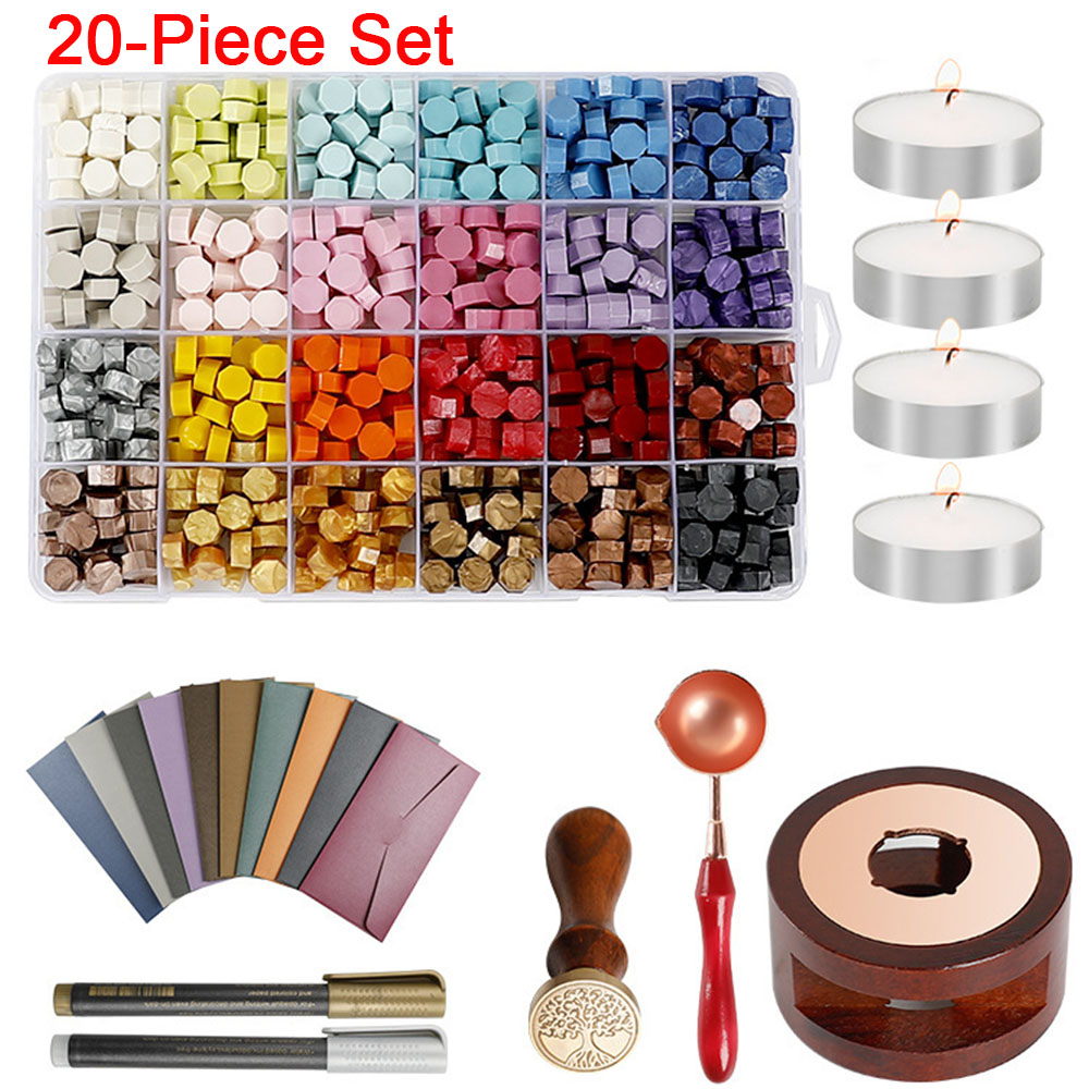 20pcs/set Wax Seal Stamp Set w - Wax Seal Stamp Set recensie en prijs