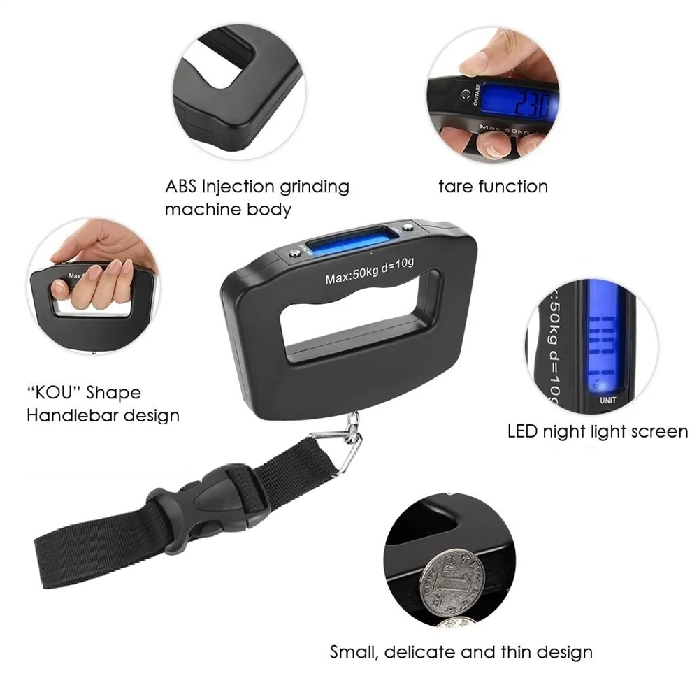 Portable LCD Digital Hanging S - Tape Dispenser Weighted recensie en prijs