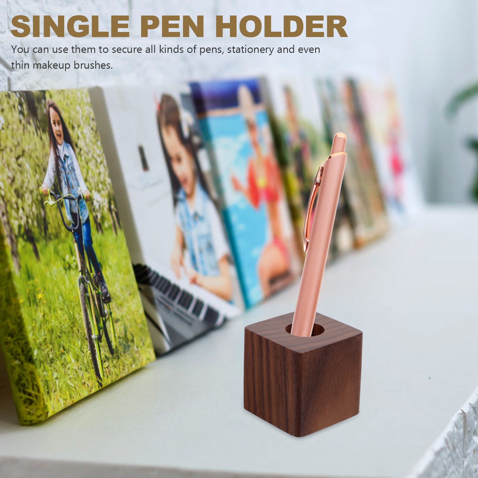 Walnut Pen Stand Single Holder - Pen Rest Single recensie en prijs