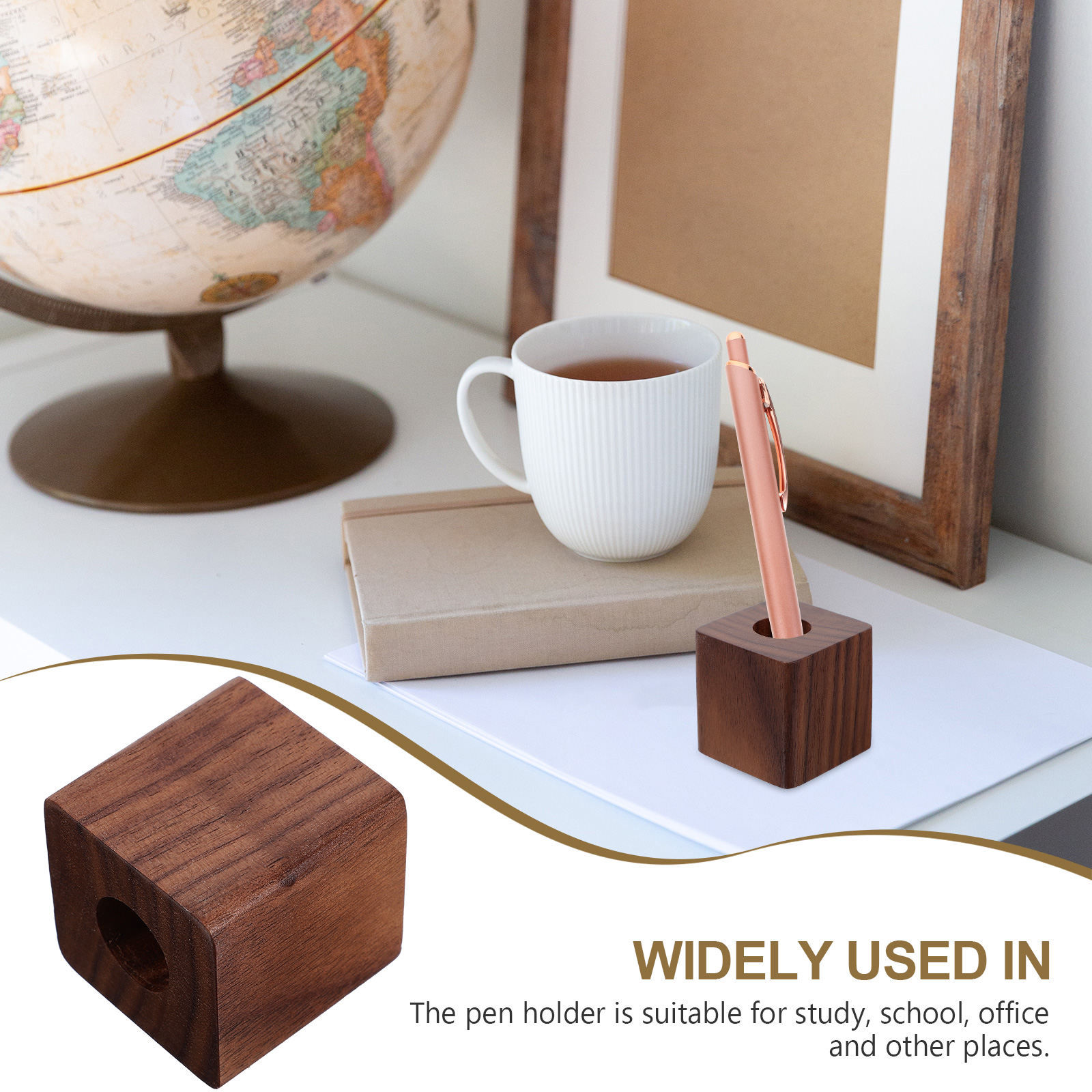 Walnut Pen Stand Single Holder - Pen Rest Single recensie en prijs