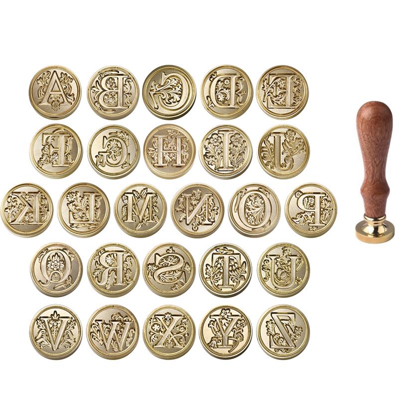 A-Z Vintage Sealed Wax Stamp H - Wax Seal Stamp Set recensie en prijs