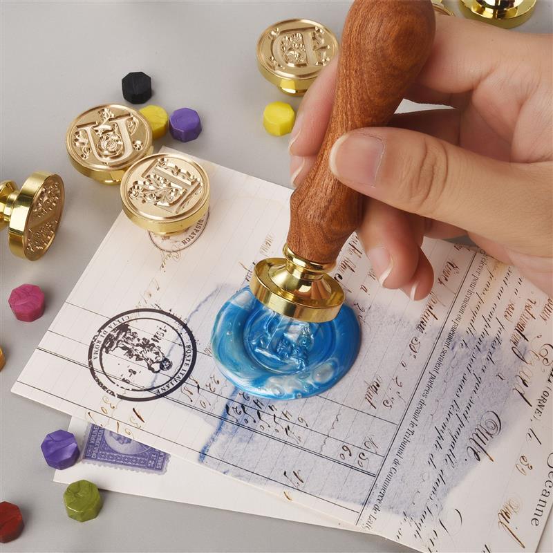 A-Z Vintage Sealed Wax Stamp H - Wax Seal Stamp Set recensie en prijs