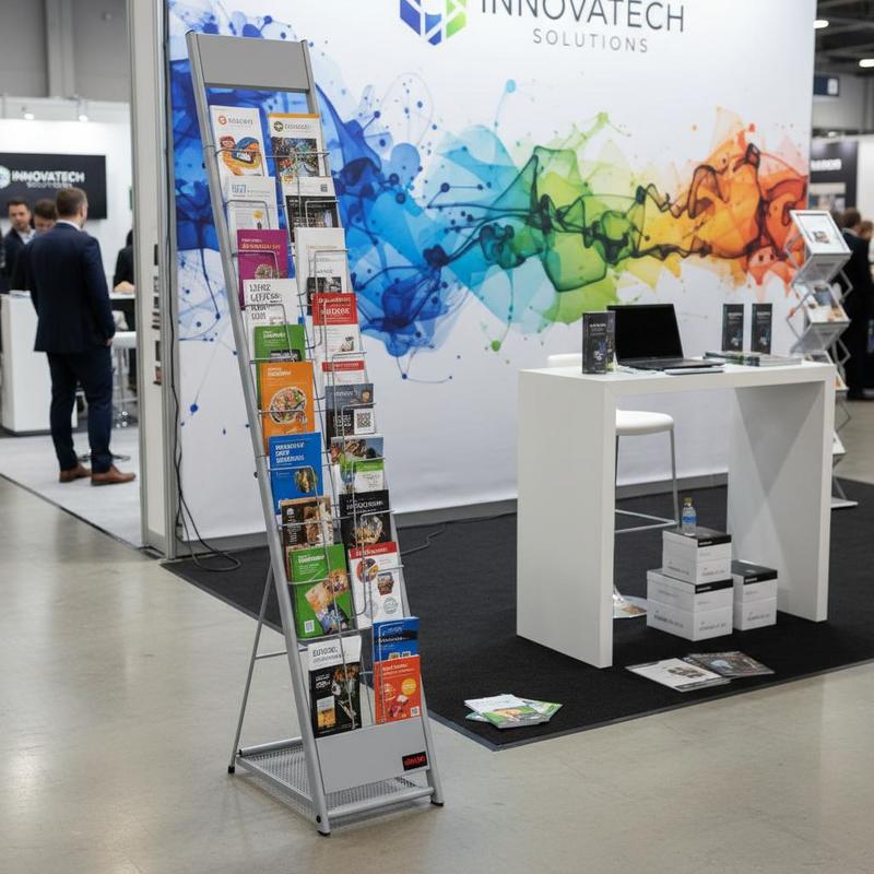 Brochure Display Rack, 10 Pock - Magazine Holder Rack recensie en prijs