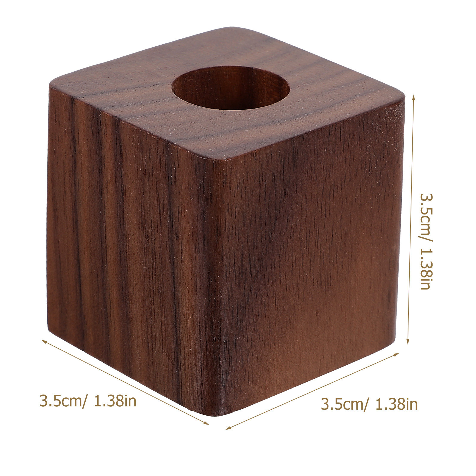 Single Wood Pen Holder Walnut  - Pen Rest Single recensie en prijs