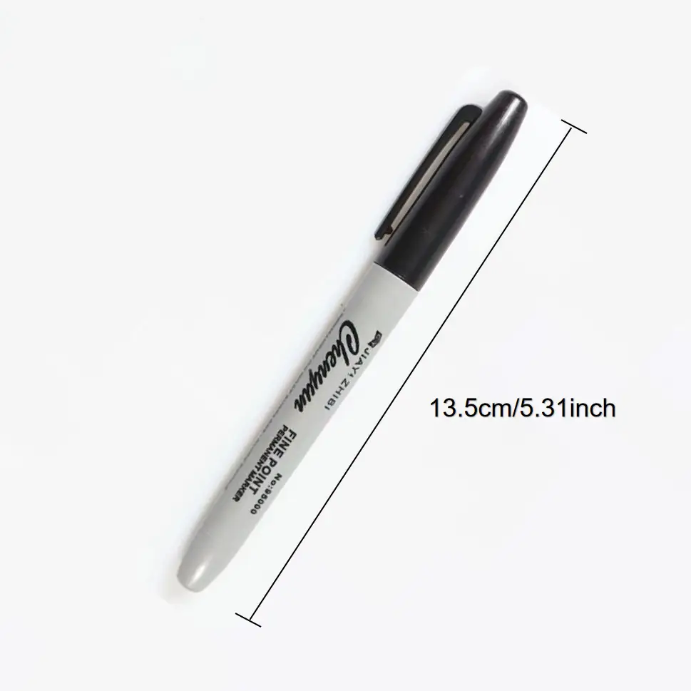 12pcs Black Permanent Marker P - Correction Pen Fine recensie en prijs