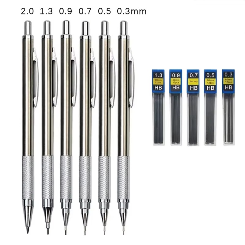 Metal Mechanical Pencil Set 0. - Mechanical Pencil 0.3 recensie en prijs