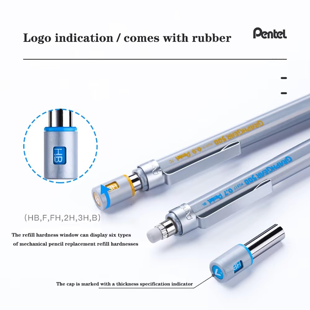 1pc Pentel Graphgear 500 Draft - Mechanical Pencil 0.3 recensie en prijs