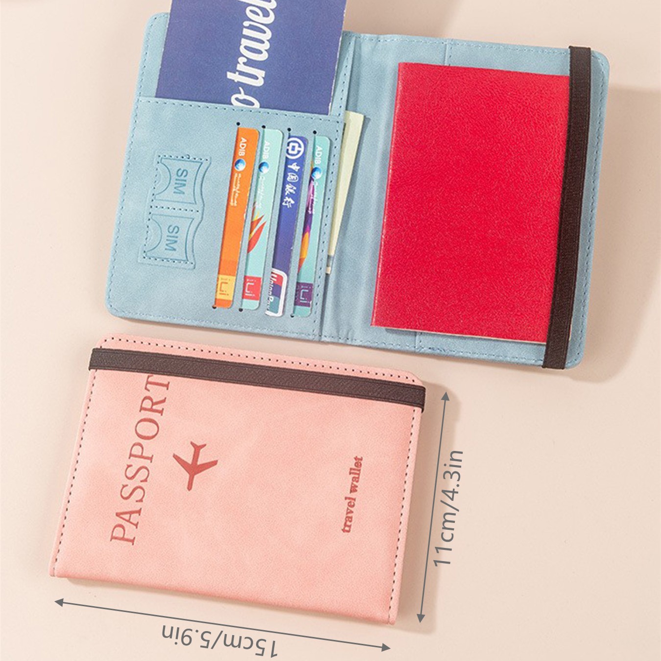 Passport Holder Travel Wallet  - Index Card Holder recensie en prijs