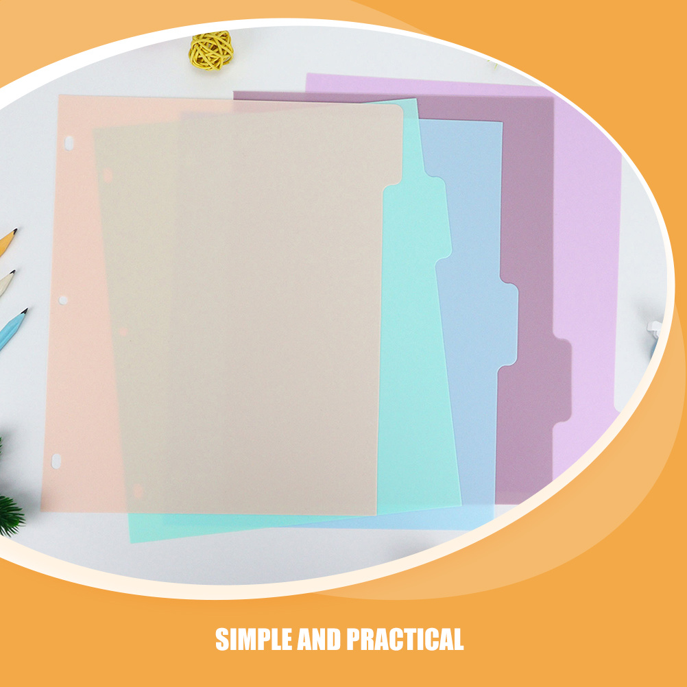 1Set Binder Dividers A4 Size F - Tab Divider A4 recensie en prijs
